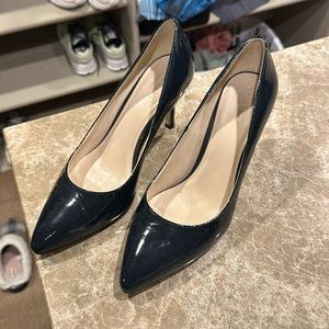 Navy blue Cole Haan closed toed heels